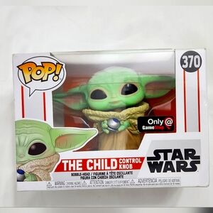 Funko Pop! Star Wars: The Mandalorian - The Child with Control Knob #370. NIB